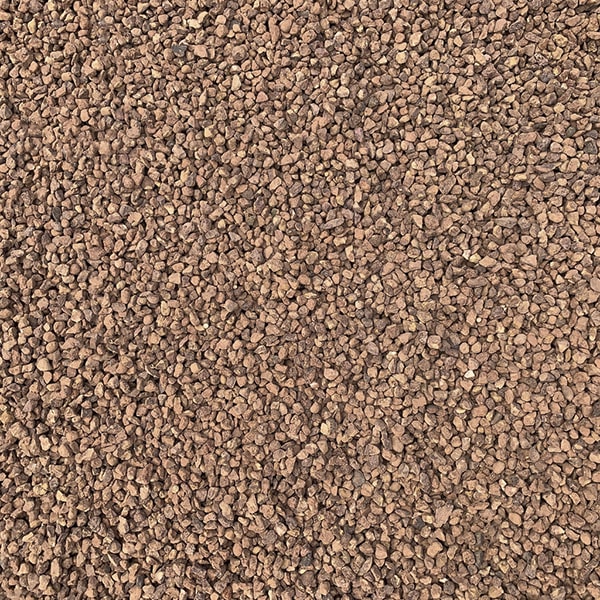 pea gravel is available in various colors, such as tan, brown, and gray, to complement different landscaping designs